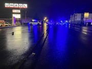 A pedestrian was killed early Saturday on Northeast Highway 99 near the intersection with Northeast 82nd Street.