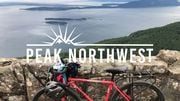 Bike touring the San Juan Islands in northwest Washington.