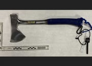 Portland police suspect Joseph Chastain attacked a man with this hatchet in August 2023.