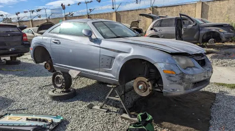 <h6><u>Junked 2004 Chrysler Crossfire</u></h6>