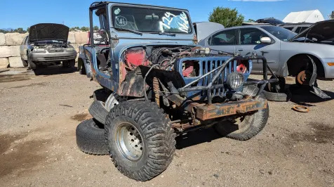 <h6><u>Junked 1993 Jeep Wrangler</u></h6>