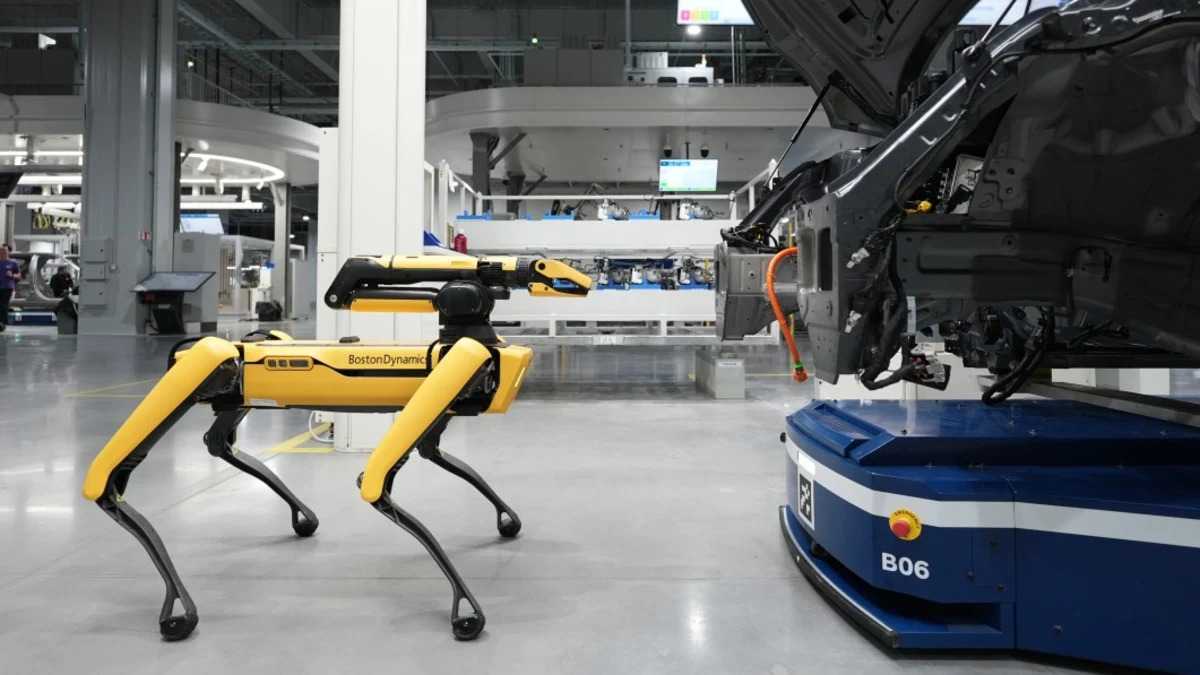 Hyundai’s factory of the future employs robot dogs, harvests vegetables